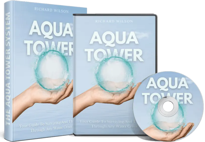 Aqua Tower on counter
